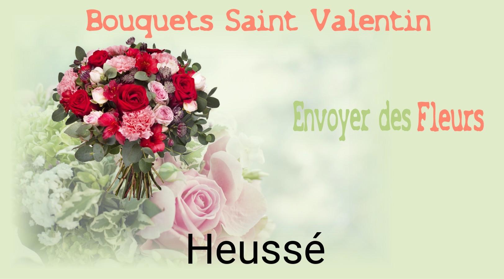 Roses de Saint-Valentin livrées à Heussé